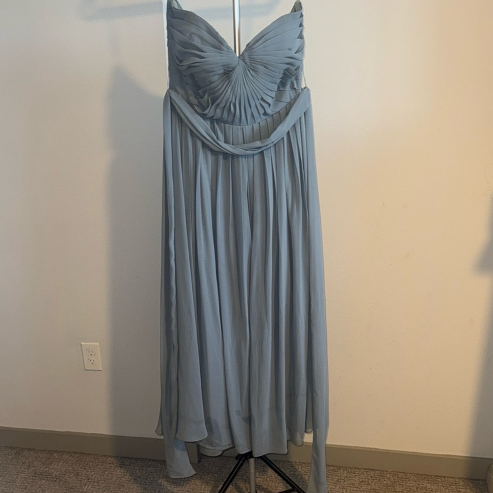 Jenny Yoo Blue Convertible Bridesmaid or Wedding Guest Dress